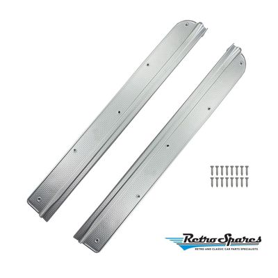 FALCON XK-XL FRONT SCUFF PLATE SET MATTE