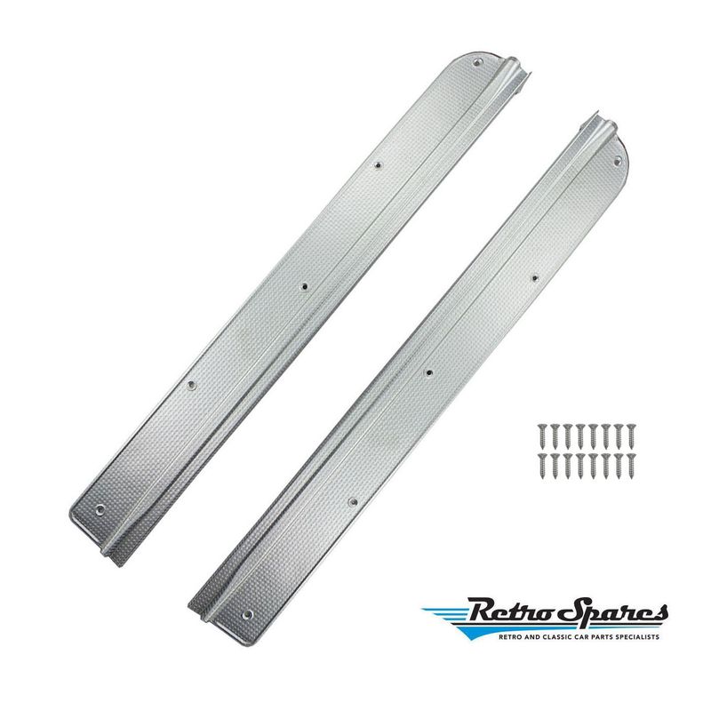 FALCON XK-XL FRONT SCUFF PLATE SET MATTE