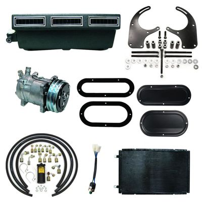 HOLDEN HK-HT-HG VINTAGE AIR MINI SLIMLINE UNDER DASH A/C SYSTEM - COOL ONLY COMPLETE
