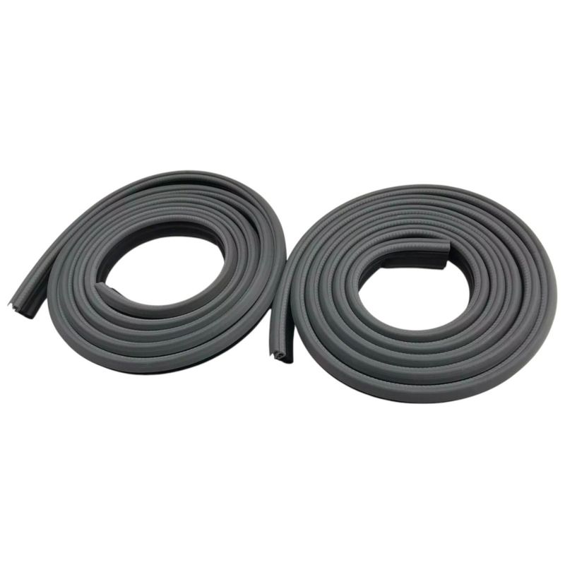 Door Rubber Seal Front Pair for HOLDEN COMMODORE VN VP VR VS - GREY
