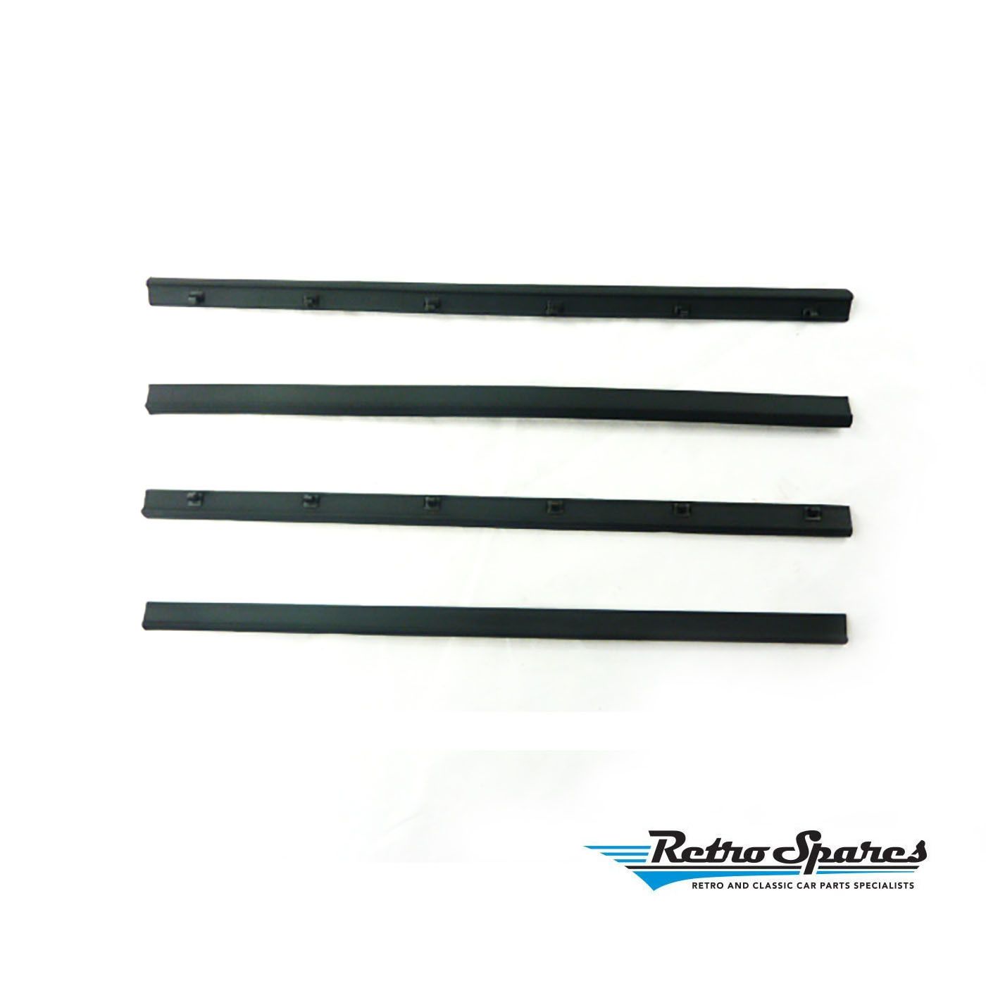 HOLDEN HQ-HJ-HX-HZ REAR INNER AND OUTER LEFT AND RIGHT DOOR BELT SET