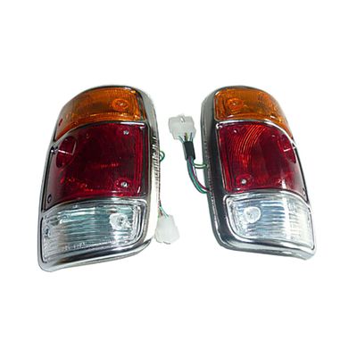 CHROME TAIL LIGHTS LAMPS FOR DATSUN NISSAN SUNNY B110 1200 UTE