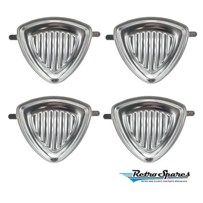 HOLDEN FE-EK SEDAN DOOR HANDLE SCRATCH PLATES KIT 4 PCS