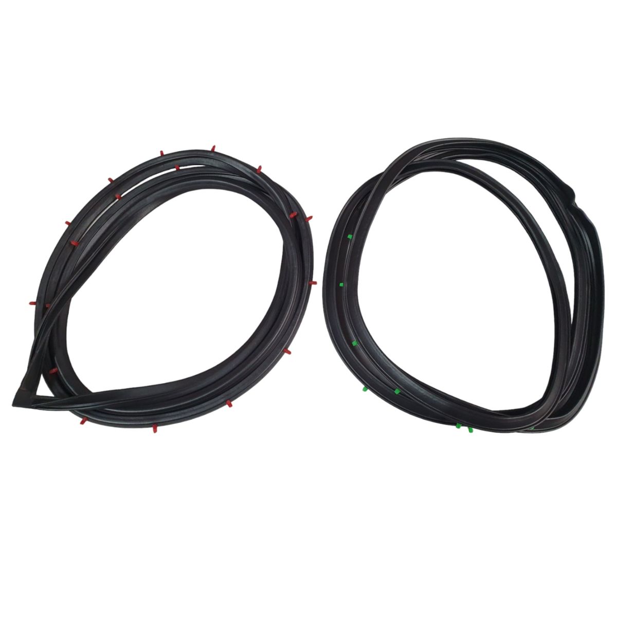 Front Door Rubber Seals Pair for DATSUN 120Y