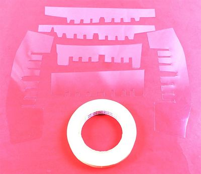 FORD XA GT GRILLE PAINTING MASK KIT