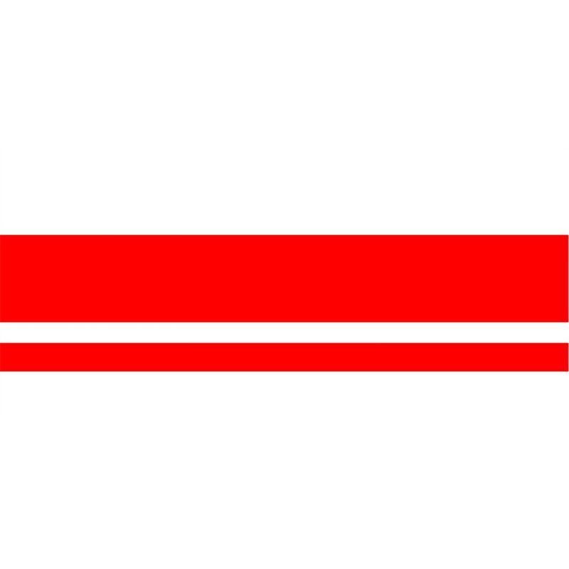 FORD XT FALCON GT RED REFLECTIVE STRIPE DECAL KIT