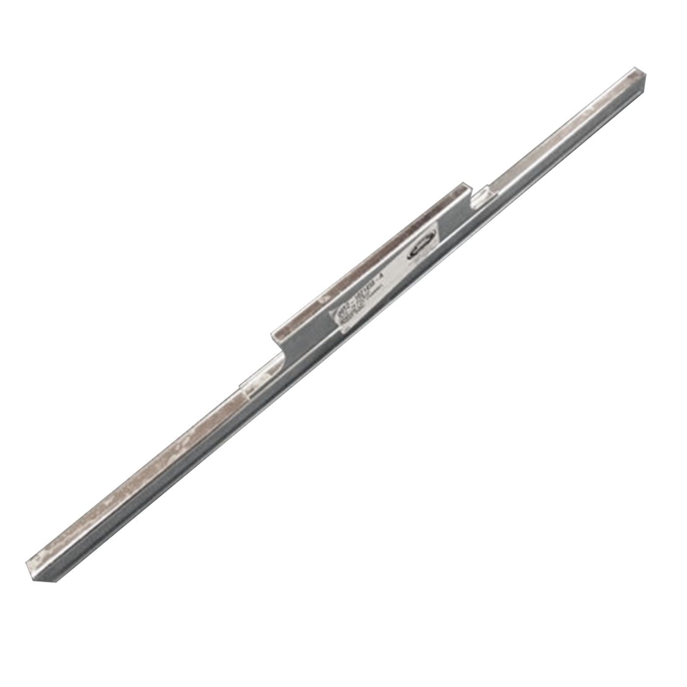 FORD F100 RIGHT DOOR GLASS LIFTER CHANNEL - METAL ZINC FINISHED