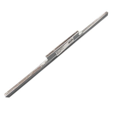 FORD F100 RIGHT DOOR GLASS LIFTER CHANNEL - METAL ZINC FINISHED