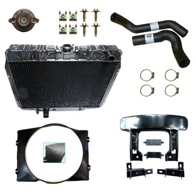 FORD XW XY GT 351 CLEVELAND RADIATOR KIT