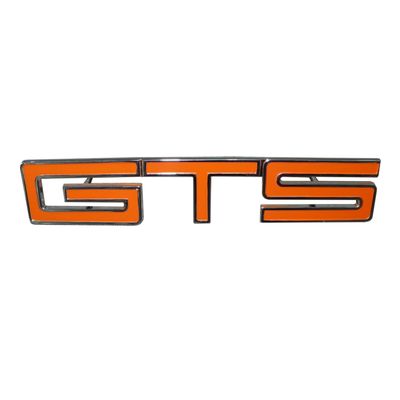 HOLDEN HK HT HG MONARO &#039;GTS&#039; BOOT/GUARD BADGE