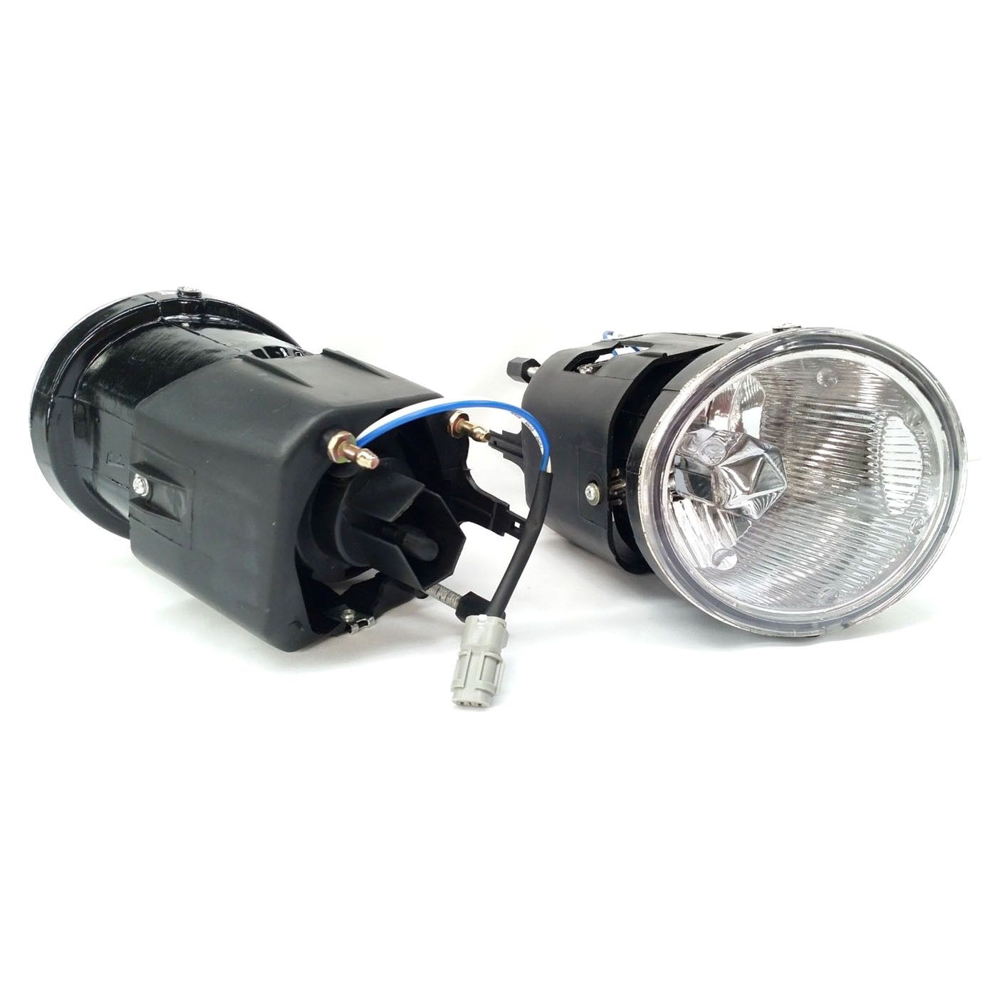 BUMPER FOG LIGHTS LAMPS SET TO SUIT NISSAN NAVARA D22 2003-2005