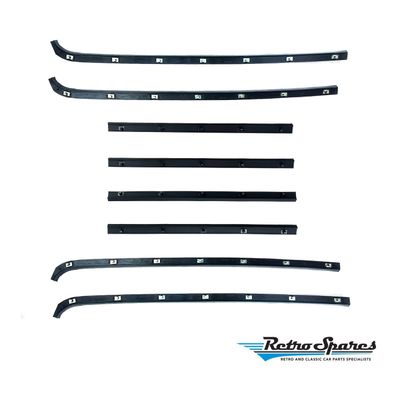 HOLDEN HK-HG SEDAN RIGHT & LEFT INNER & OUTER FRONT & REAR DOOR BELTS SET *NEW*