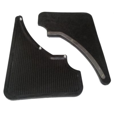 HOLDEN UTE VAN MONARO HQ HJ HX HZ WB COMPLETE PAIR REAR MUD FLAPS WITH BRACKETS & SCREWS