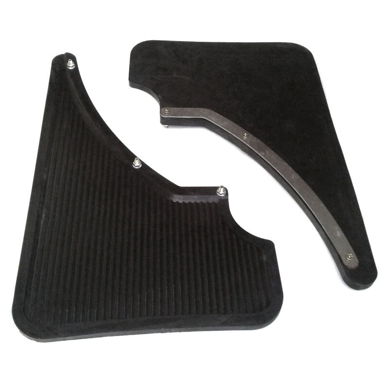 HOLDEN UTE VAN MONARO HQ HJ HX HZ WB COMPLETE PAIR REAR MUD FLAPS WITH BRACKETS & SCREWS