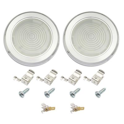 HOLDEN HK-HG COUPE & BROUGHHAM INTERIOR REAR PILLAR LAMPS (PAIR)