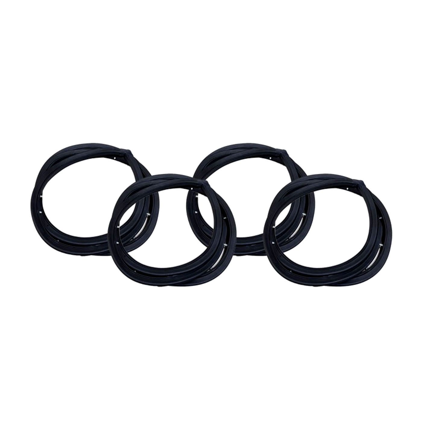 Rubber Seals 4pc Set for DATSUN 1600 SEDAN 4 DOOR