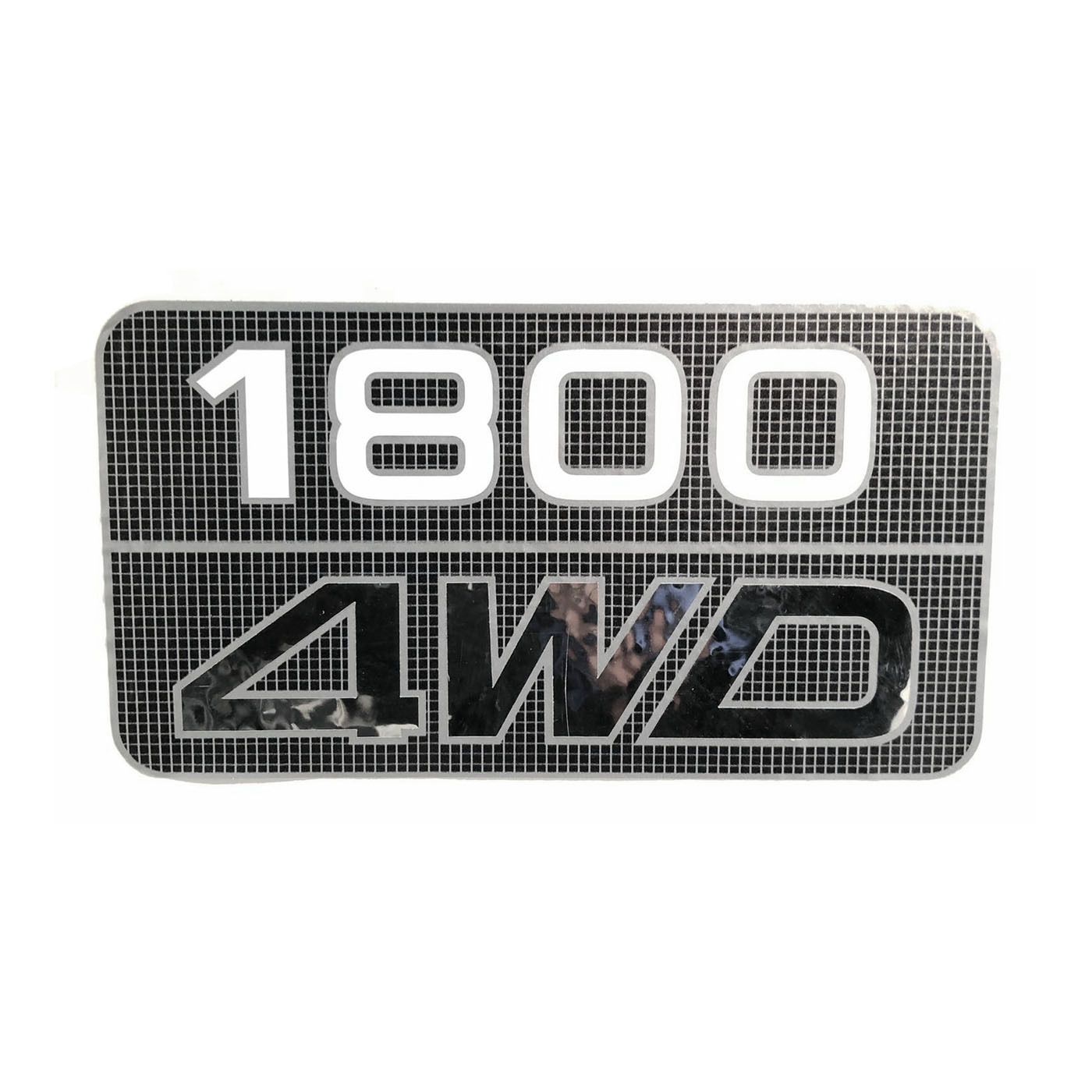 TAILGATE STICKER DECAL "1800 4WD" FOR SUBARU BRUMBY BRAT UTE PICKUP