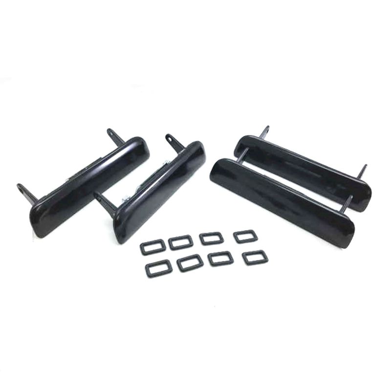 HOLDEN HQ HJ HX HZ WB & LH LX UC TORANA BLACK OUTER DOOR HANDLES BLACK SET OF 4