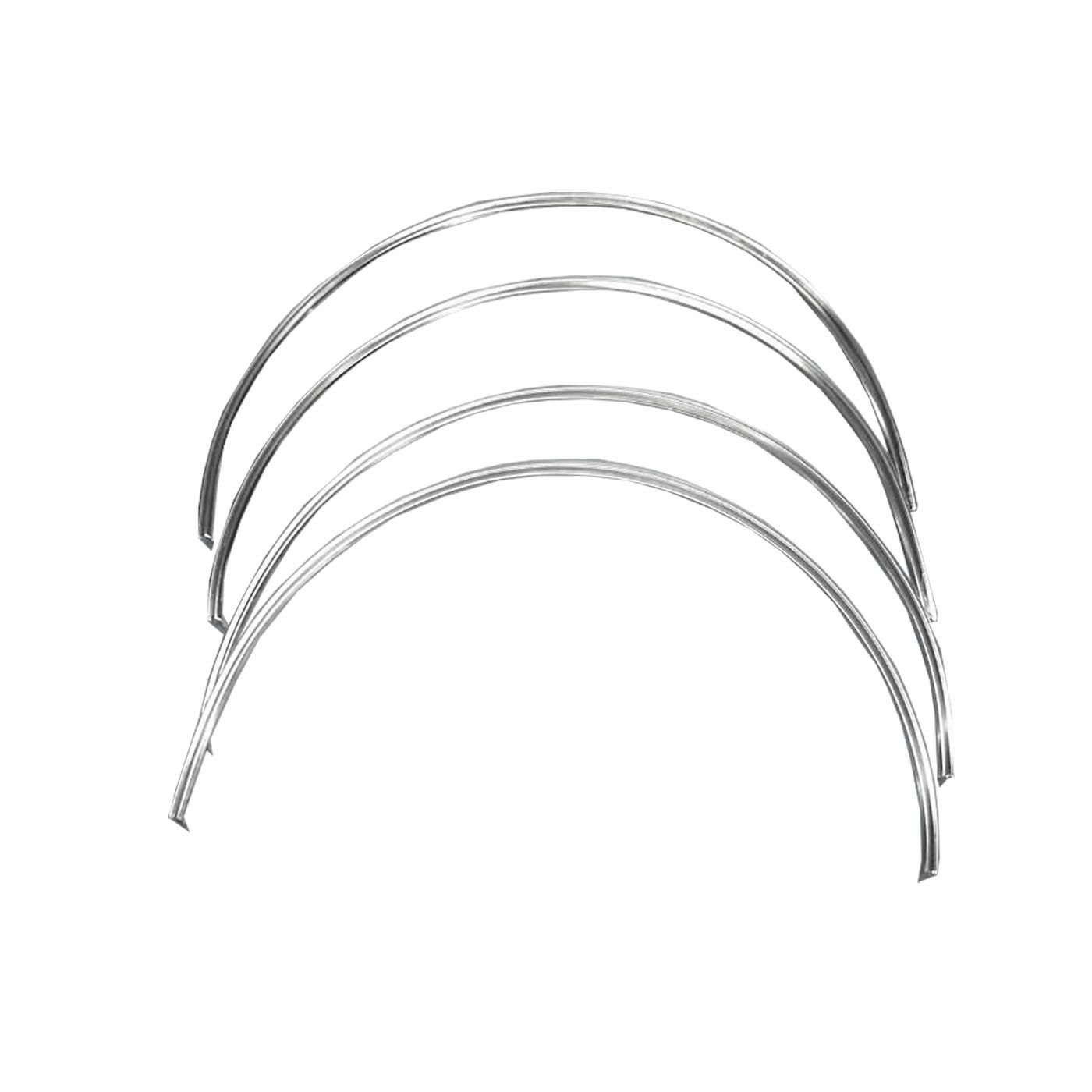 HOLDEN HK KINGSWOOD PREMIER SEDAN STAINLESS WHEEL ARCH TRIM TRIMS MOULDS