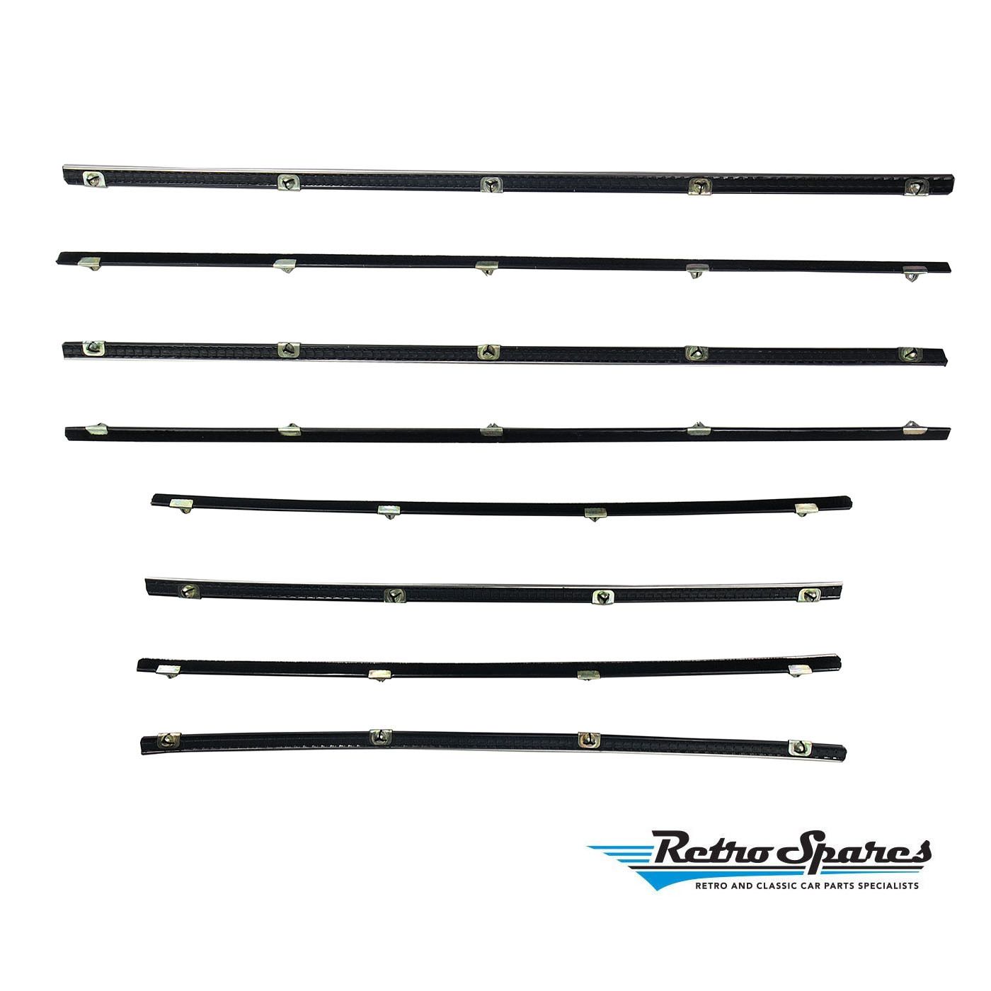 HOLDEN FB-EK LHR, RHR, LHF, RHF INNER & OUTER DOOR BELT FULL SET