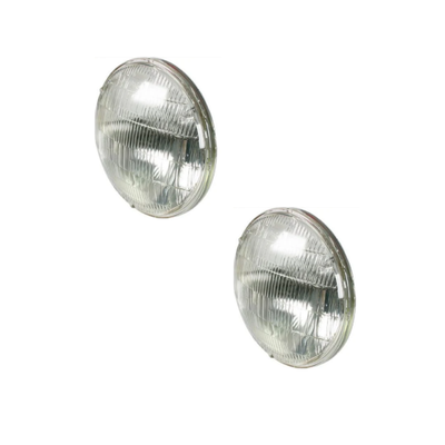 Semi Sealed Beam Round 5 3/4" 146mm Diameter H1 PAIR