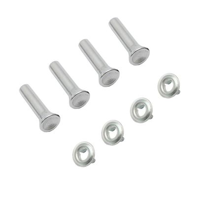 HOLDEN HK HT HG HQ HJ HX HZ WB LC LH LX UC CHROME DOOR LOCK KNOB KIT WITH FERRULES