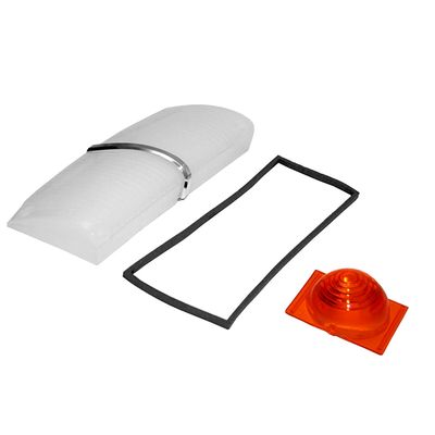 Right Hand Front Indicator Lens Outer Inner & Gasket for FORD XW