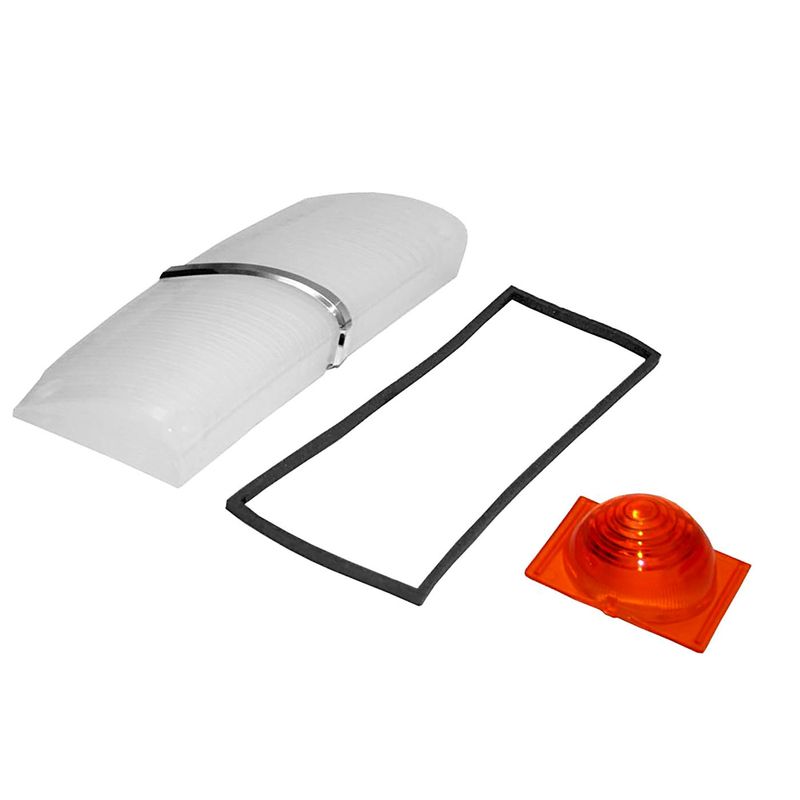 Right Hand Front Indicator Lens Outer Inner & Gasket for FORD XW