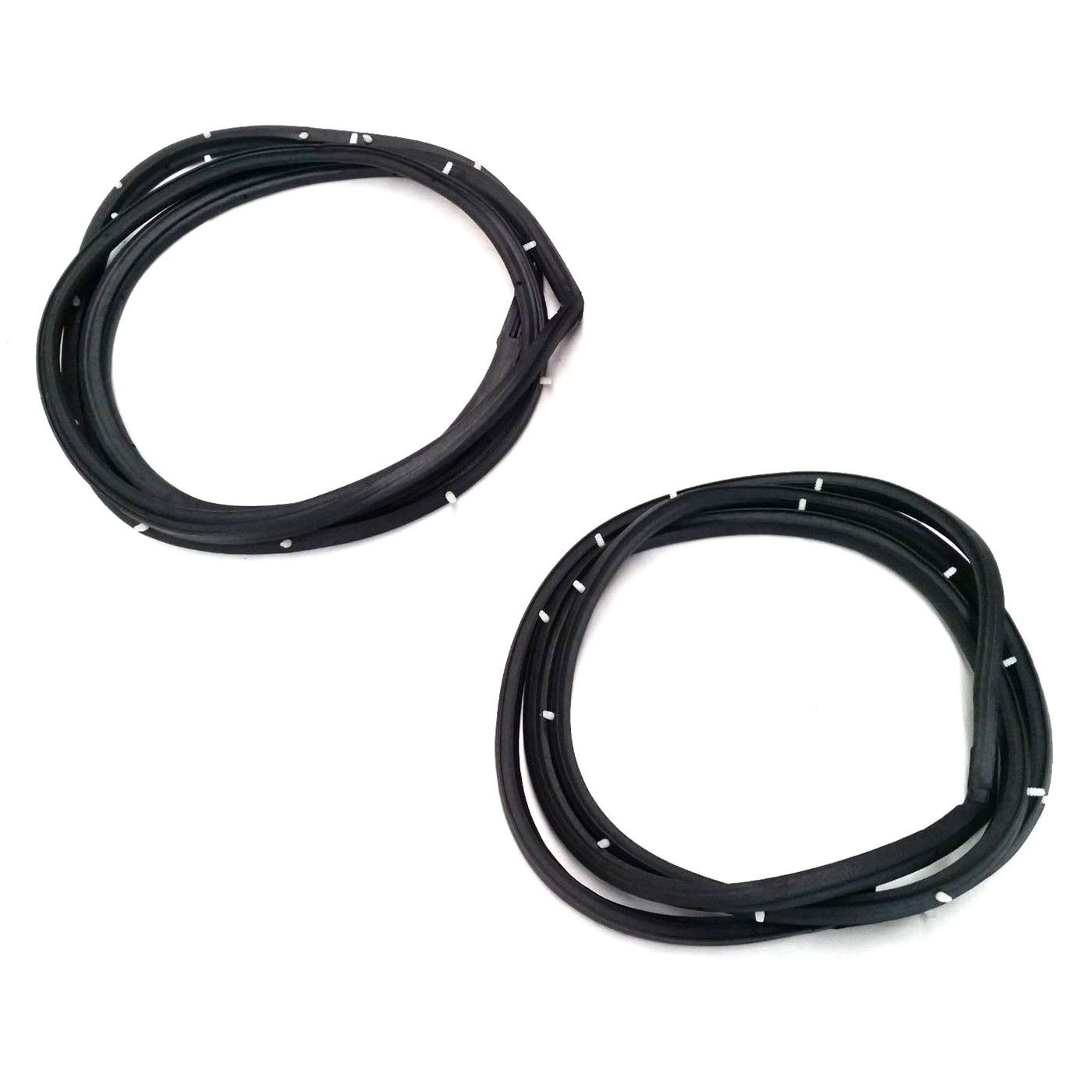 Full Frame Door Rubber Seals Pair for TOYOTA COROLLA KE70 2 DOOR SEDAN WAGON PANELVAN
