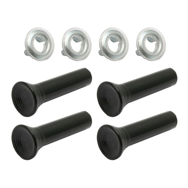 HOLDEN HK HT HG HQ HX HJ HZ WB LC LJ LH LX UC BLACK DOOR LOCK KNOB KIT WITH FERRULES