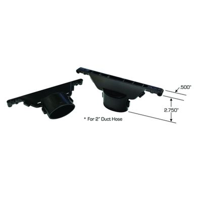 Vintage Air- Universal Defrost Ducts Pair With Intergrated Air Diverters