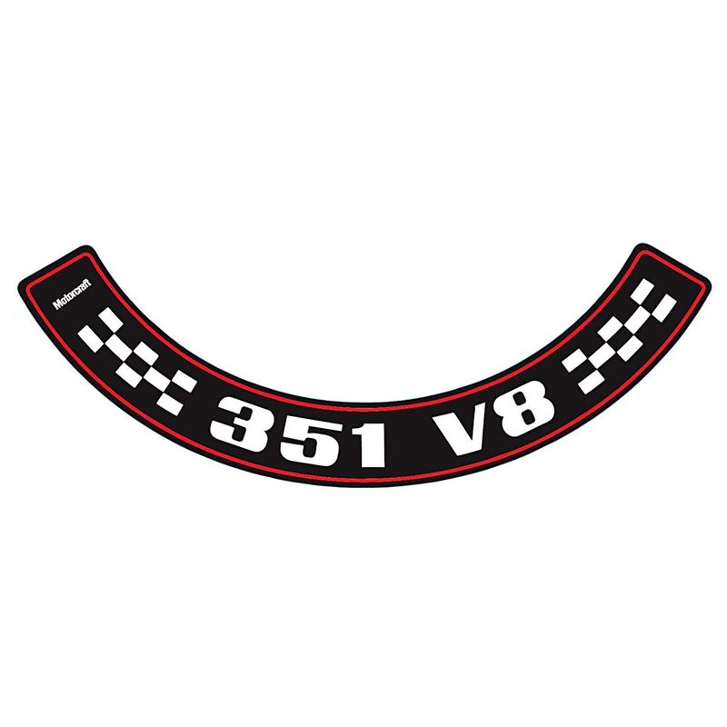Large Air Cleaner Decal for FORD XA-XB ZF-ZG 351 V8