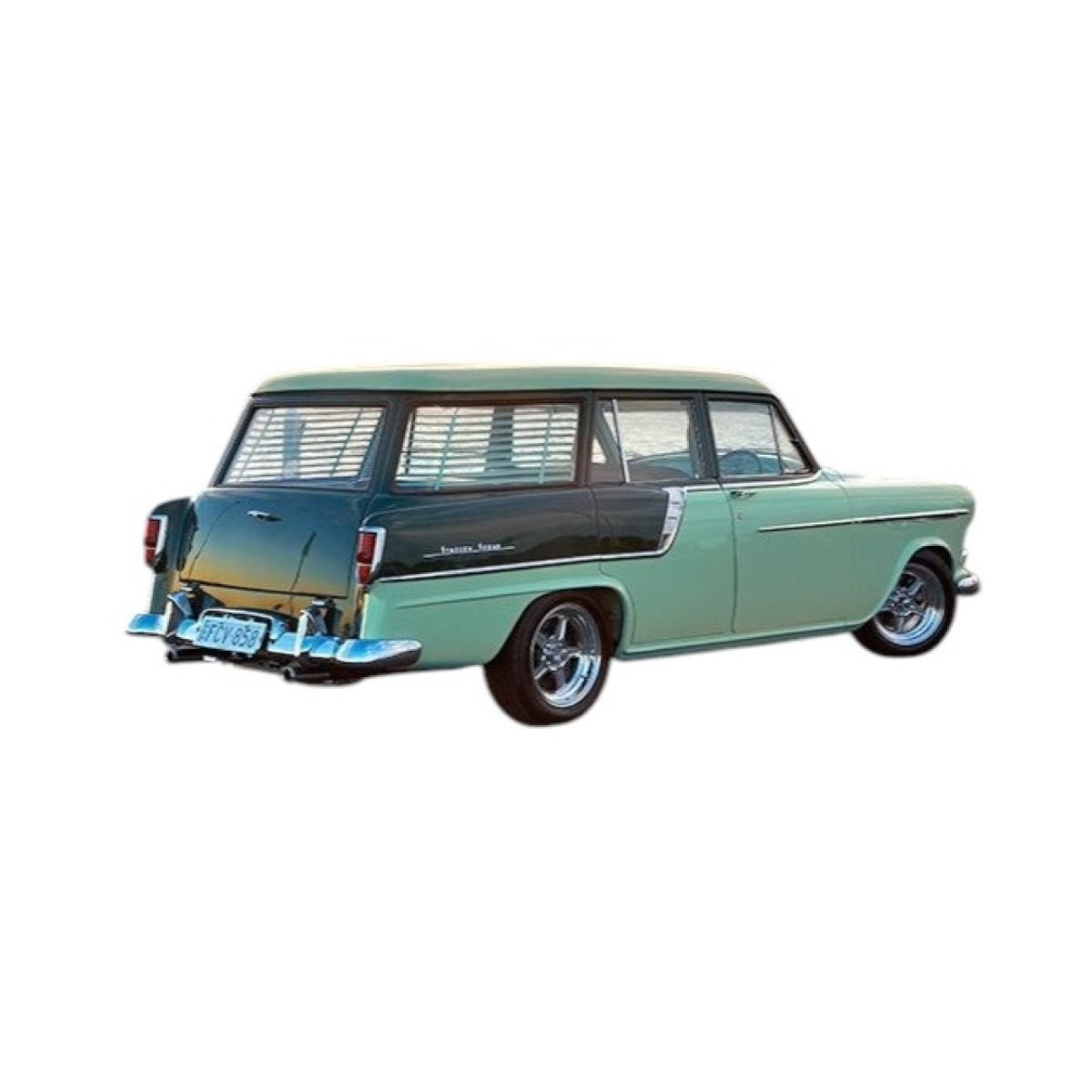 Rubber Kit with Stainless Steel Bailey Channel for HOLDEN FE-FC WAGON