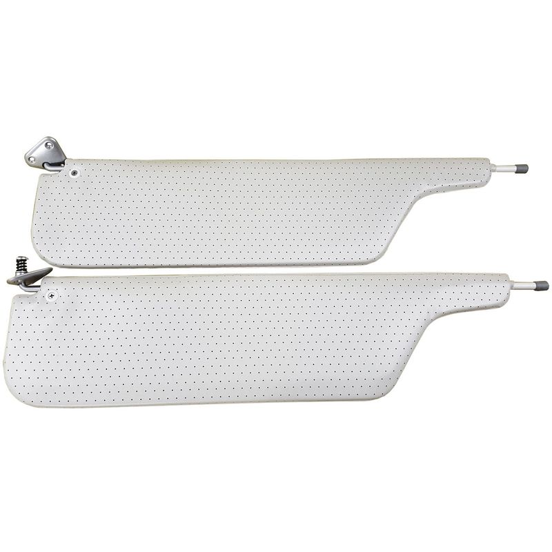 FORD CONCOURSE WHITE SUNVISORS (PAIR)