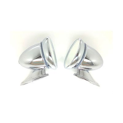 BULLET SPORTS MIRRORS – CHROME – PAIR *NEW*