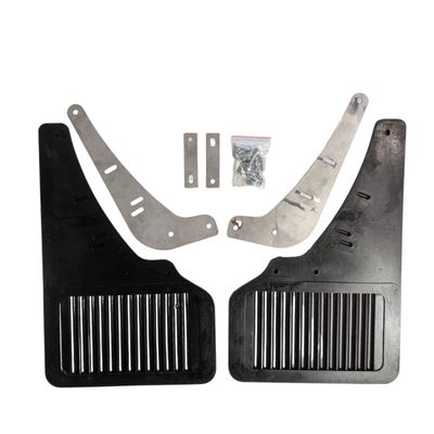 Mudflaps Universal Rubber Front or Rear Including Hardware