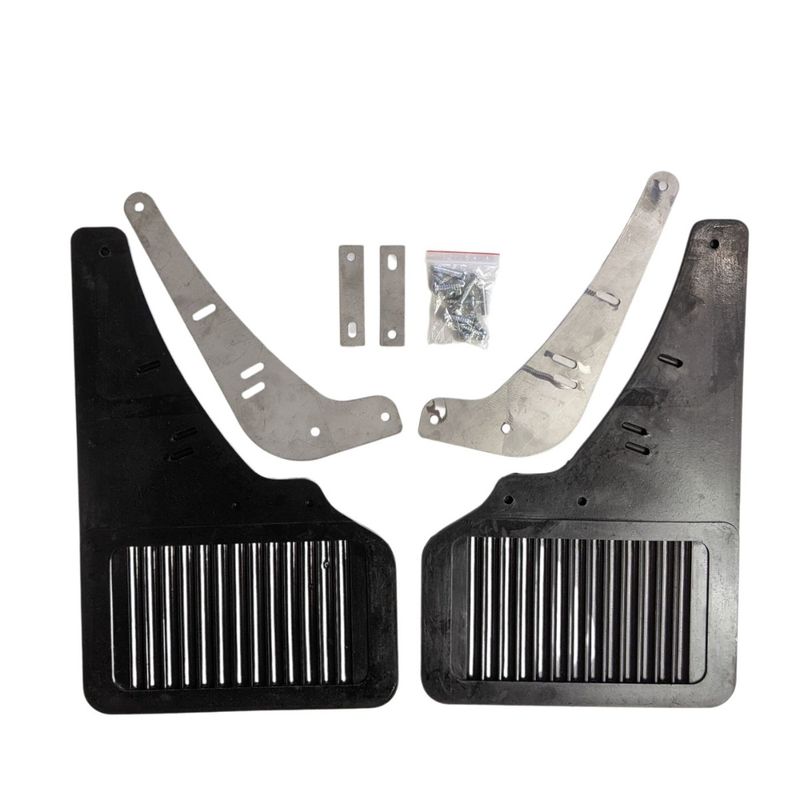 Mudflaps Universal Rubber Front or Rear Including Hardware