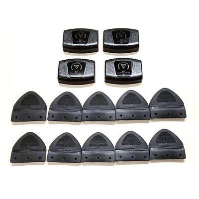 FORD XW XY SEAT BELT PLASTIC COVERS & TONGUES KIT