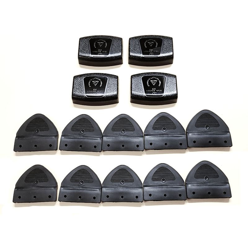 FORD XW XY SEAT BELT PLASTIC COVERS & TONGUES KIT