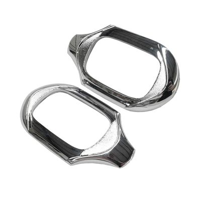 ISUZU DMAX D-MAX HOLDEN COLORADO 2006 UTE CHROME FENDER INDICATOR SURROUNDS PAIR