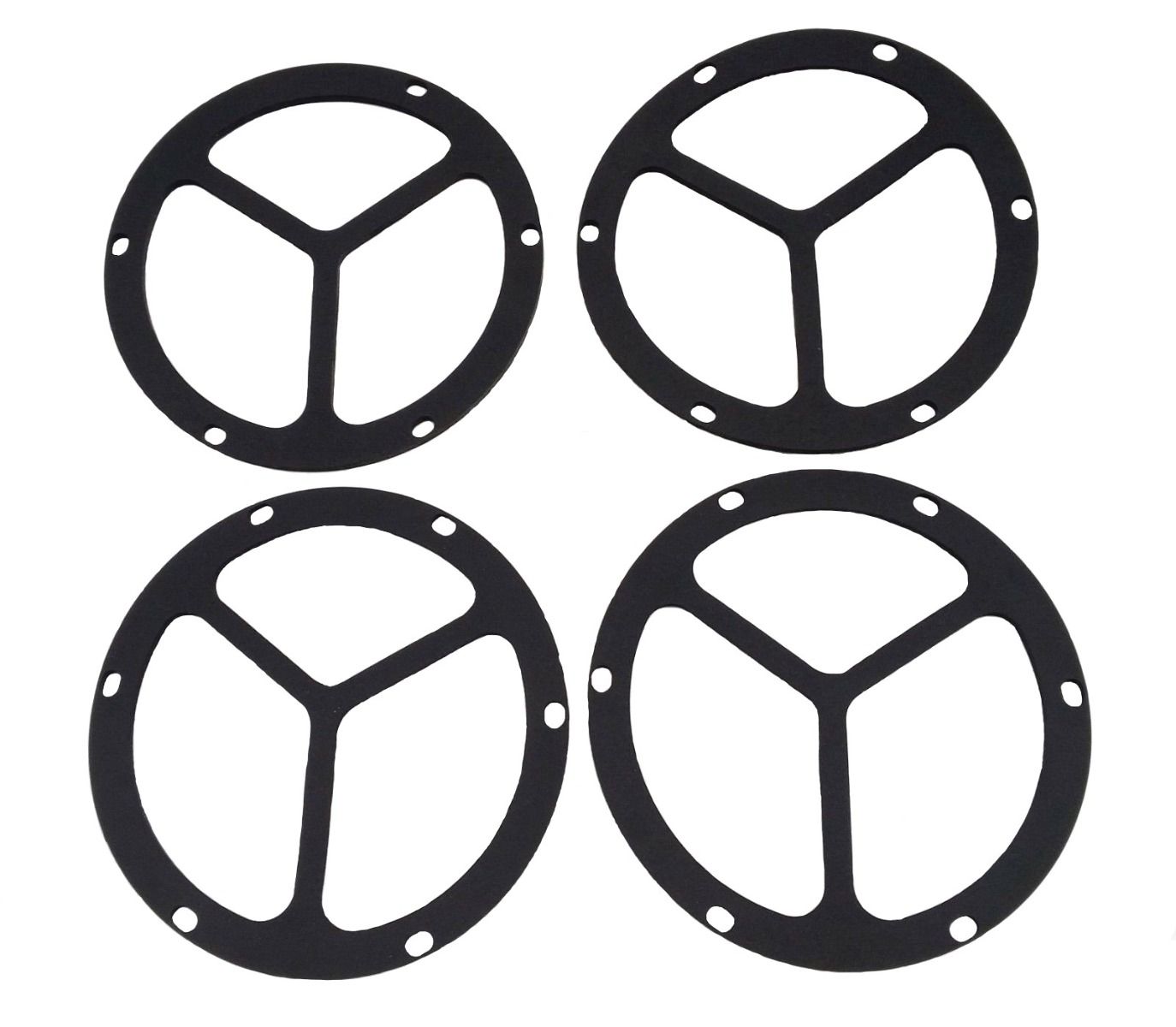 REAR TAIL LIGHT SPONGE RUBBER GASKET SET OF 4 FOR FORD CORTINA MK1 TWIN CAM GT