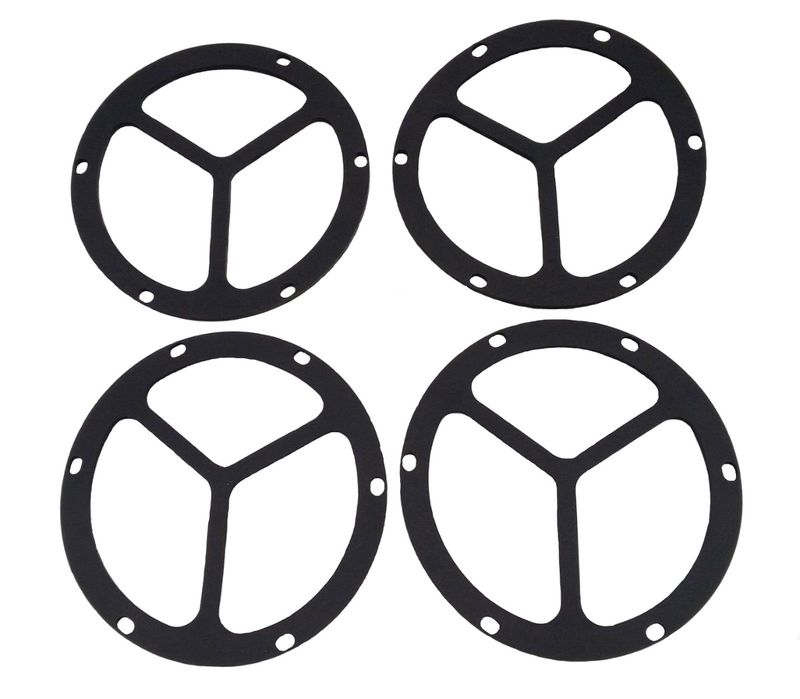 REAR TAIL LIGHT SPONGE RUBBER GASKET SET OF 4 FOR FORD CORTINA MK1 TWIN CAM GT