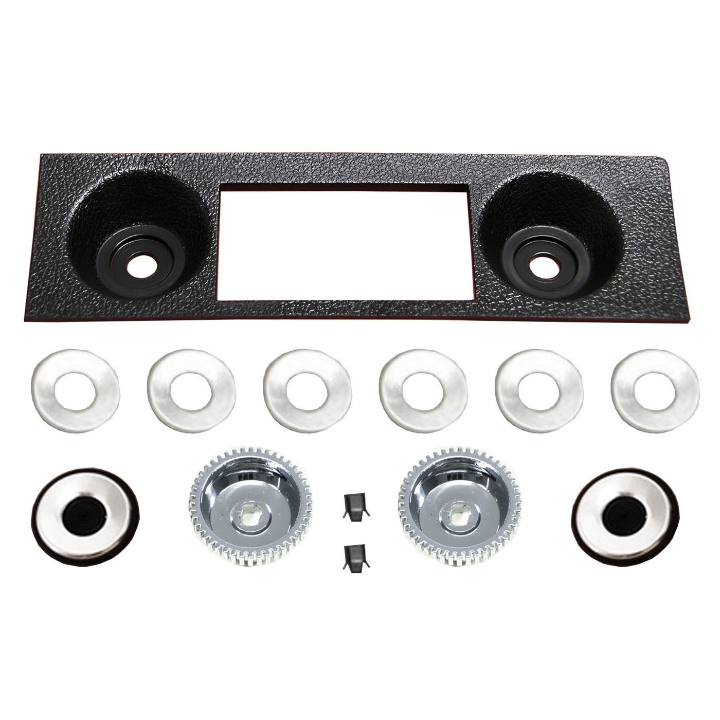 FORD XW-XY BLACK RADIO FACIA KIT