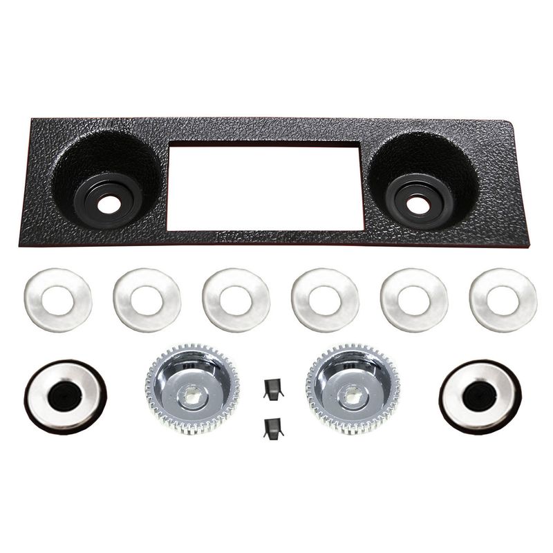 FORD XW-XY BLACK RADIO FACIA KIT