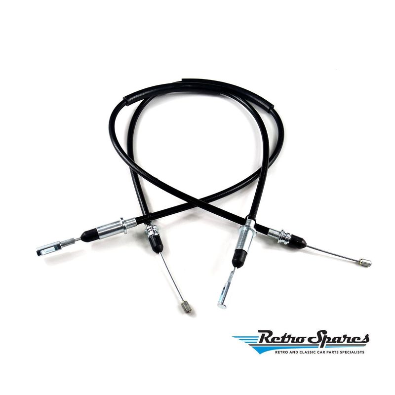 HOLDEN HK-HT-HG TO COMMODORE DISC REAR HANDBRAKE CABLES PAIR
