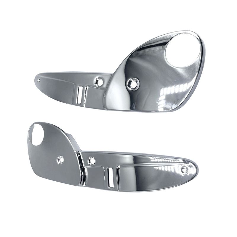Chrome Bucket Seat Adjuster/Hinge Covers (PAIR) For HOLDEN HK-HT-HG