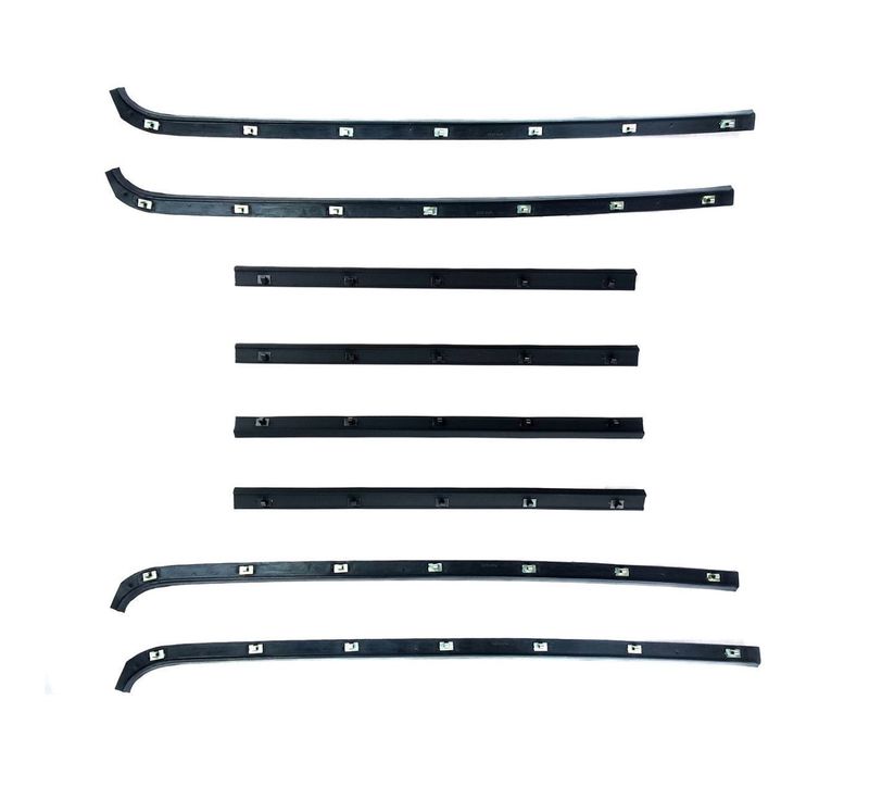 HOLDEN HK SED/WAG // HT-HG WAGON R & L INN & OUT FRONT & REAR DOOR BELTS SET