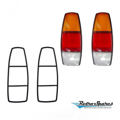 HOLDEN WB UTE & PANELVAN TAIL LIGHT LENSES AND GASKETS SET