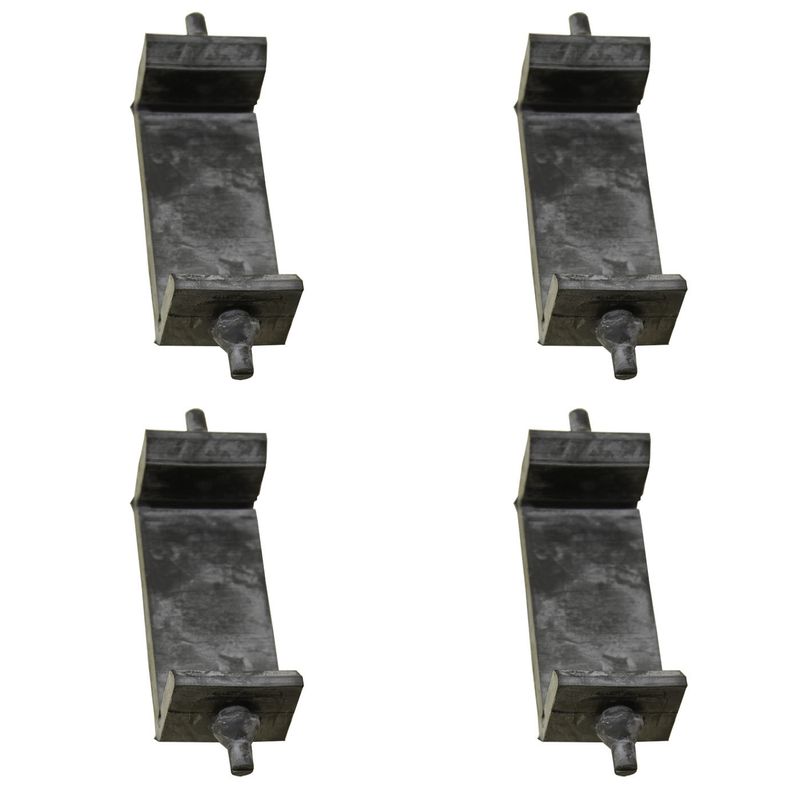FORD XW-XY RADIATOR RUBBER KIT 4PC