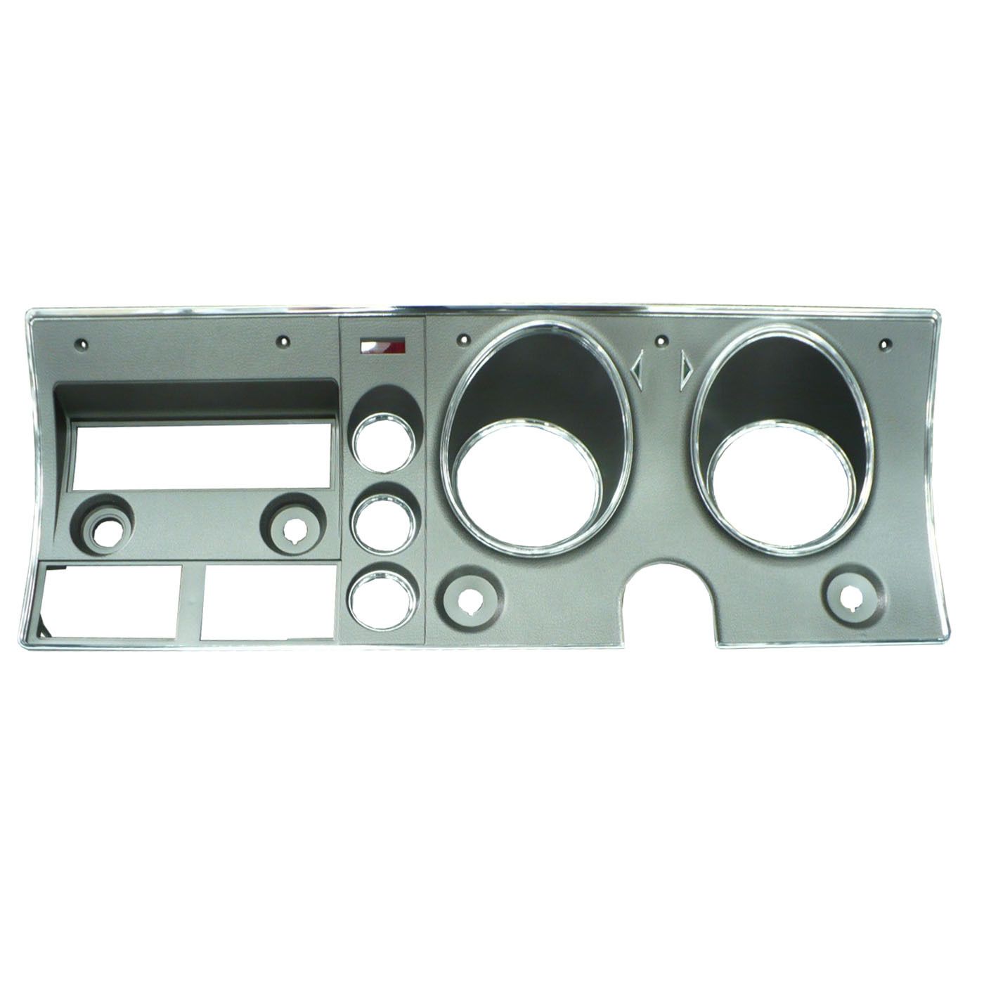 Plastic Argent Silver Dash Fascia Without Clock Hole for FORD FALCON XW GT